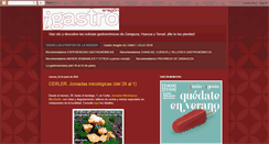 Desktop Screenshot of igastroaragon.com