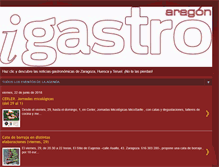 Tablet Screenshot of igastroaragon.com